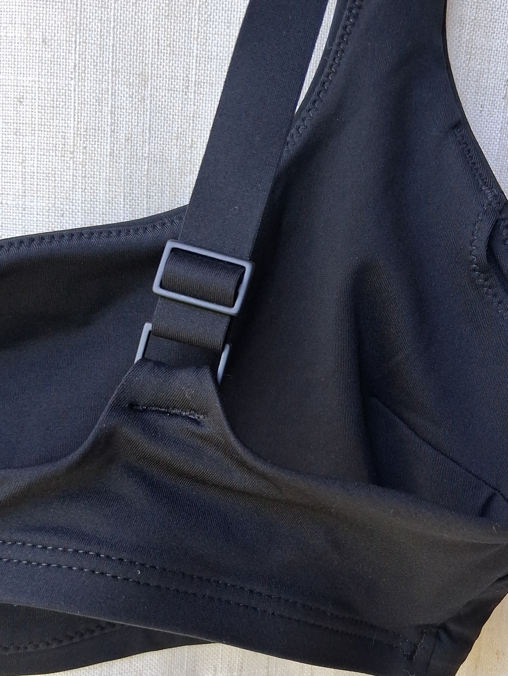 Everlane Renew Black Bikini Top S - Picture 7 of 9